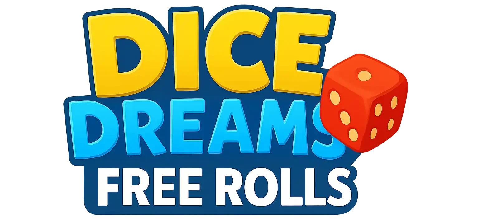 dice dreams free rolls logo